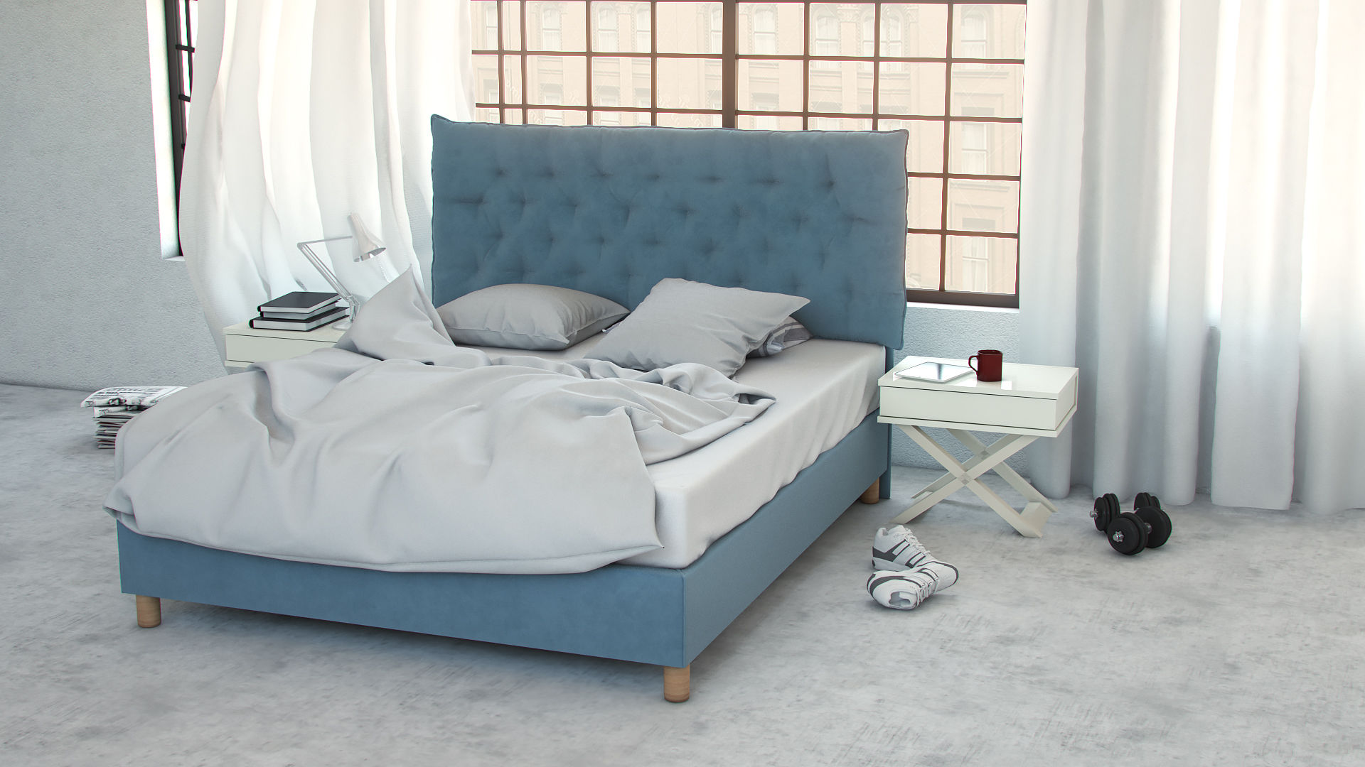 NOA-r09-CC-V2 Κρεβάτι NOA - Image 1